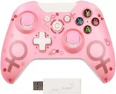 Control Inalambrico Rosa Usb N-1, Compatible Con Xbox One, Ps3 , Pc 2.
